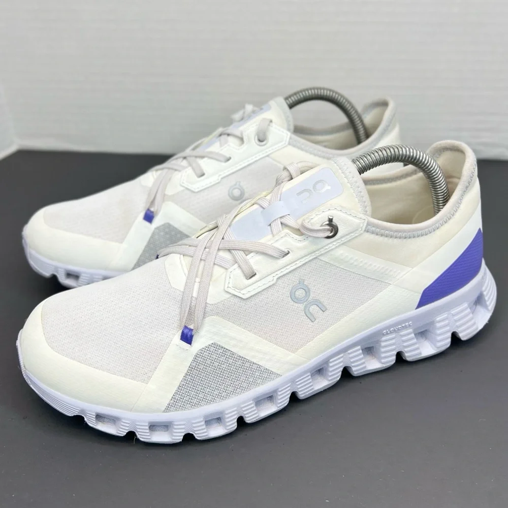 On Cloud X 3AD Womens Sz 9 3WD30301375 Undyed/Nimbus Superb Clean No Box - Picture 2 of 16